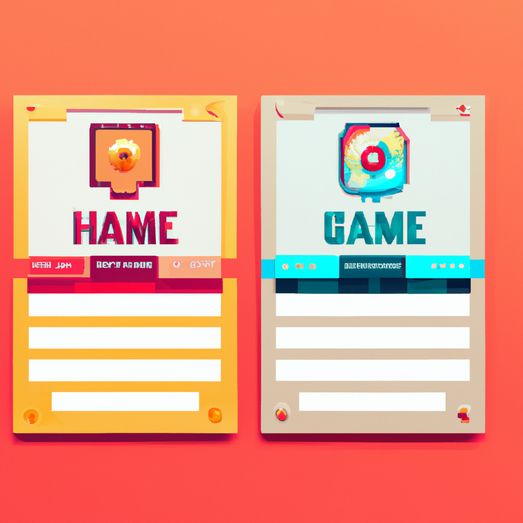 Feature art: HUD badge samples and leaderboard overlays